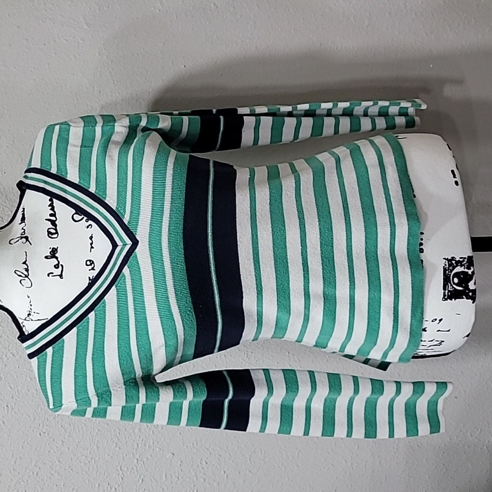 Striped knit top